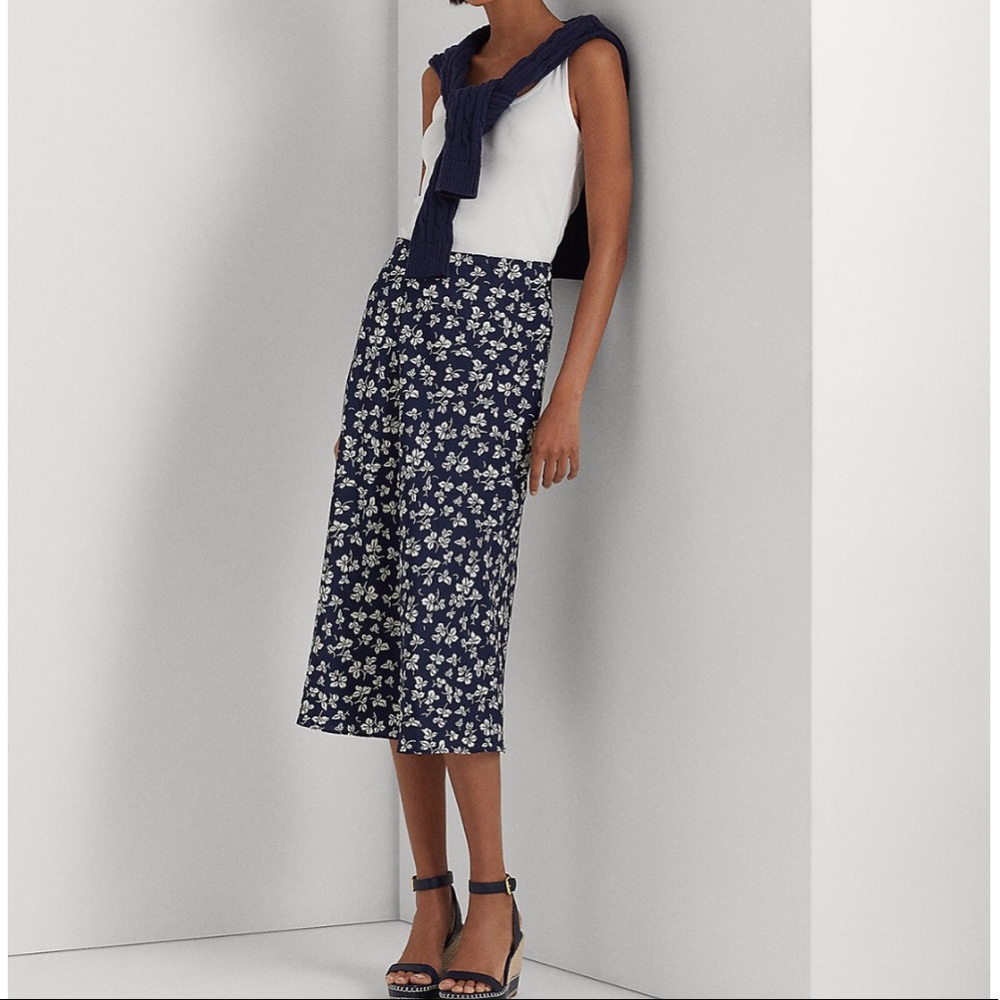 Lauren by Ralph Lauren printed skirt size 0
